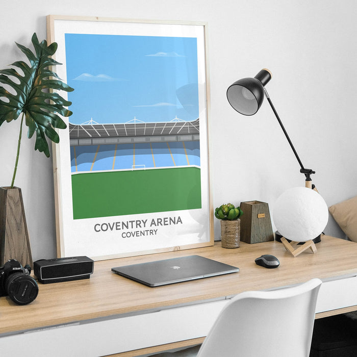 Coventry Arena Poster - Goal Prints