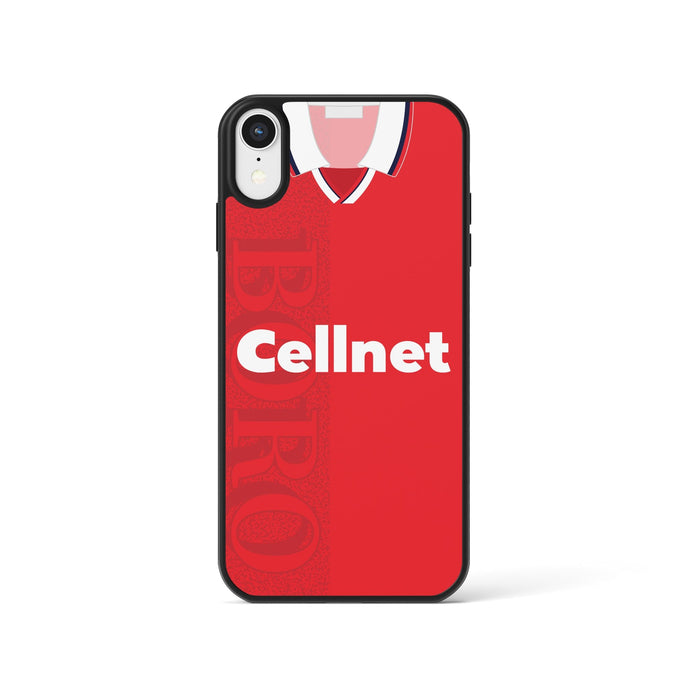 Middlesbrough 1996 Home Kit Phone Case - Goal Prints