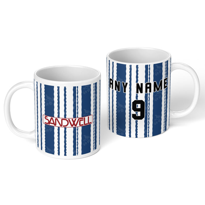 West Bromwich Albion 1992 Home Kit Mug - Goal Prints
