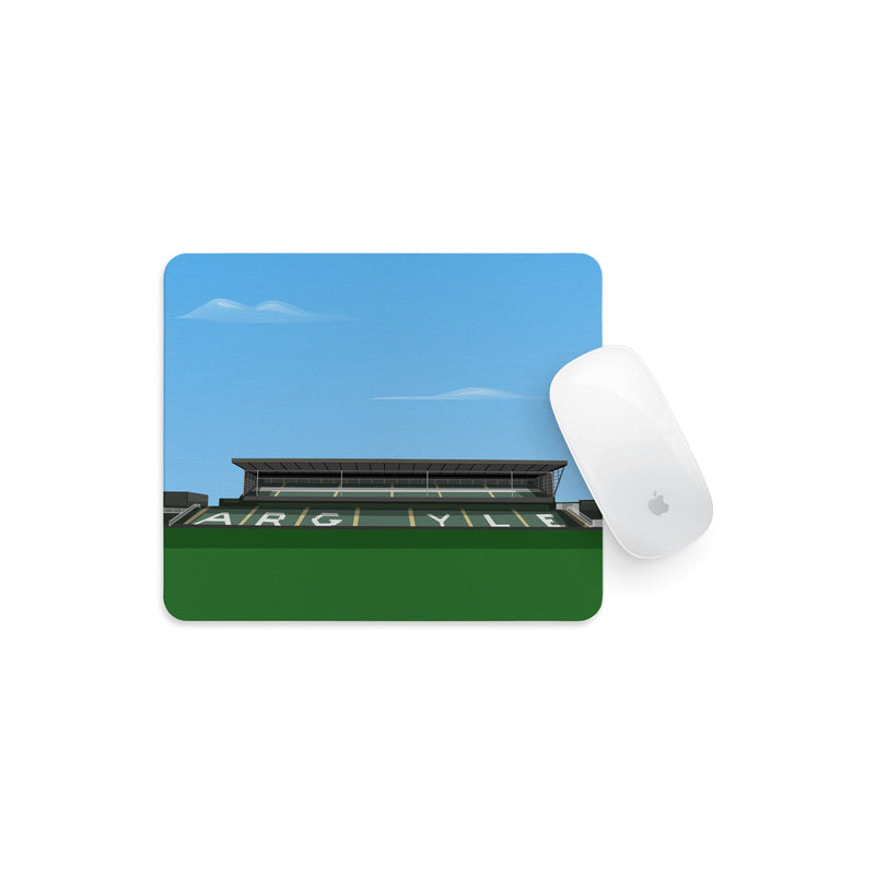 home park stadium vector art mouse mat plymouth argyle gift