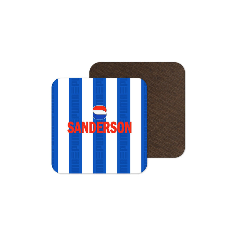 sheffield wednesday 1993 home retro coaster kit design | Perfect Gift