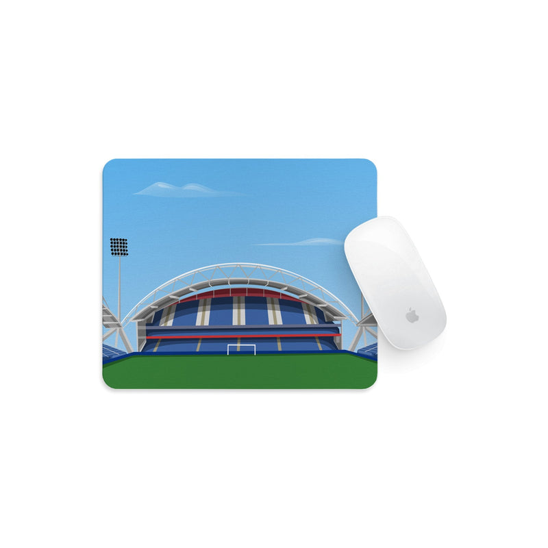 john smith's stadium vector art mouse mat huddersfield town gift
