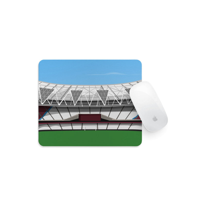 london stadium vector art mouse mat west ham gift