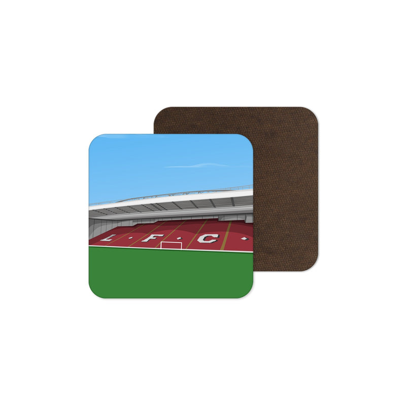 anfield stadium vector art coaster liverpool gift
