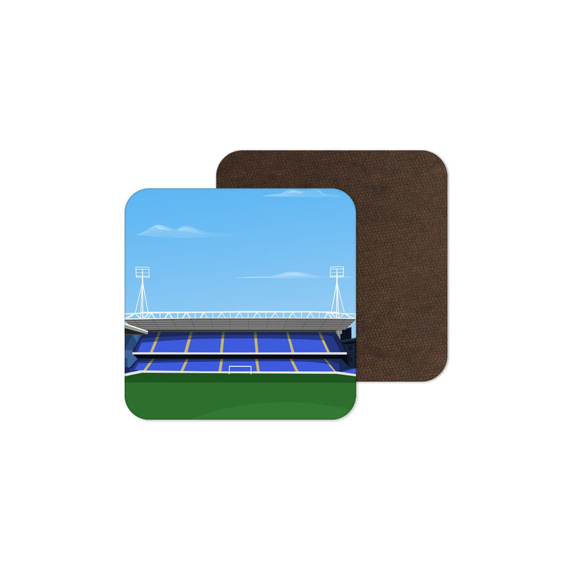 portman road stadium vector art coaster ipswich town gift