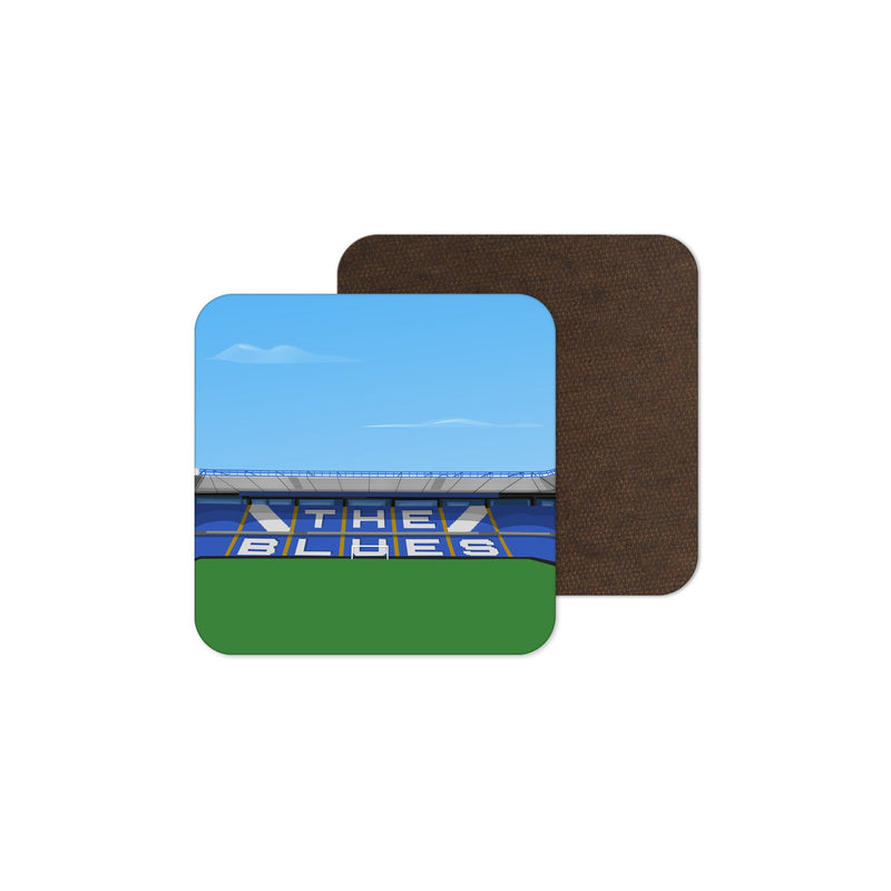 st. andrew's stadium vector art coaster birmingham city gift