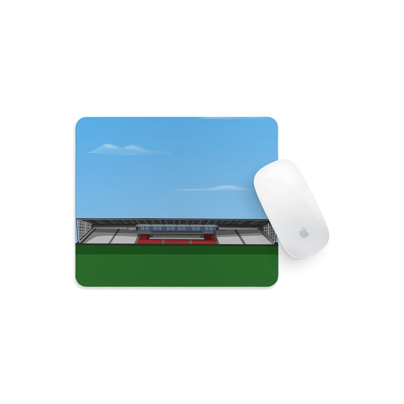 mazuma stadium vector art mouse mat morecambe gift
