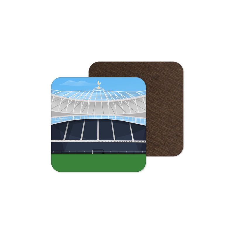tottenham stadium vector art coaster tottenham hotspur gift