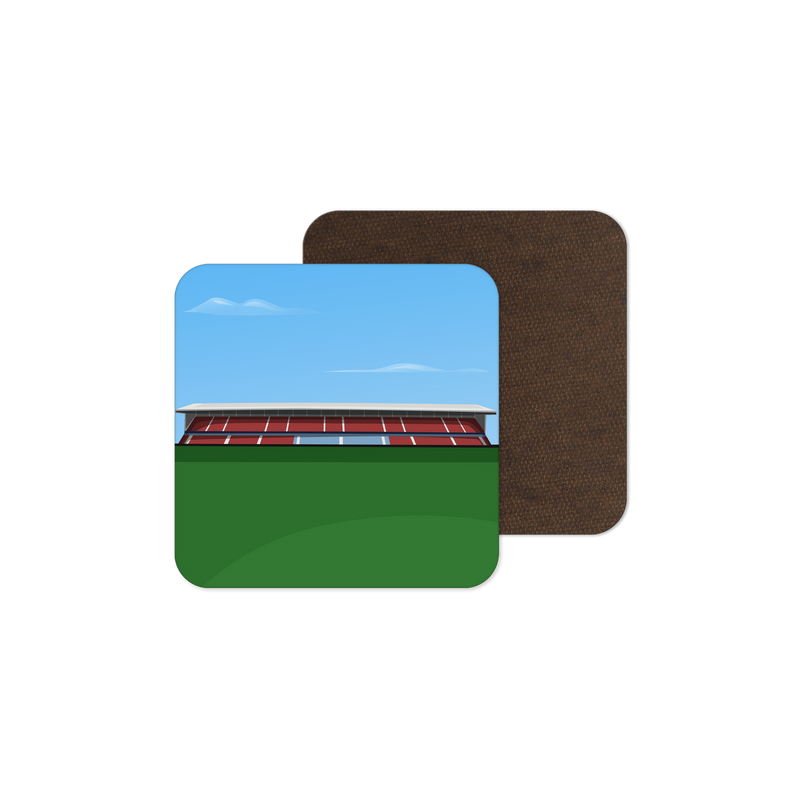 boleyn ground stadium vector art coaster west ham gift