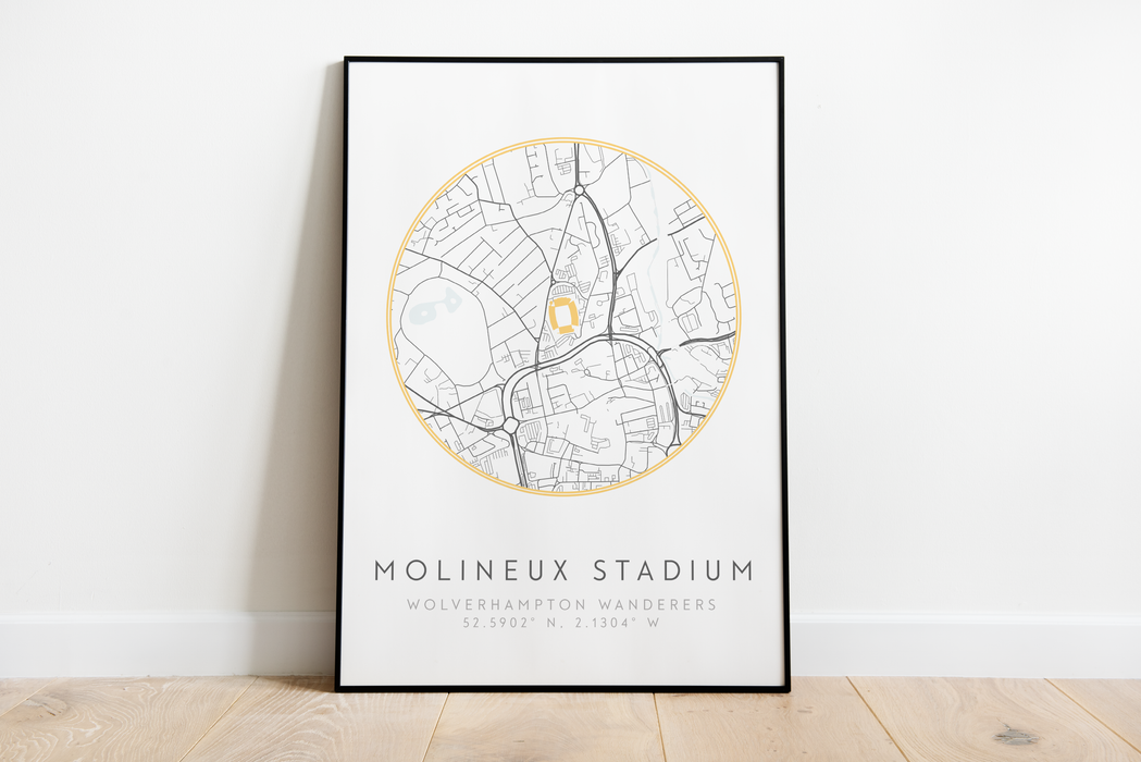 Molineux Map Poster