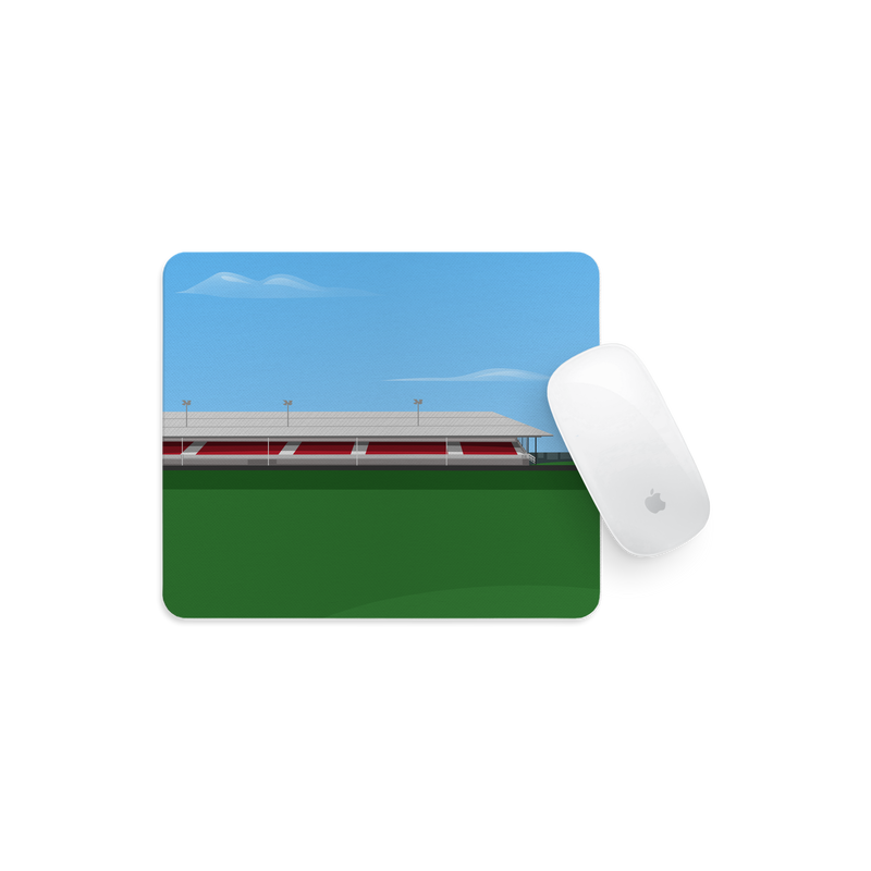newport stadium vector art mouse mat newport county gift
