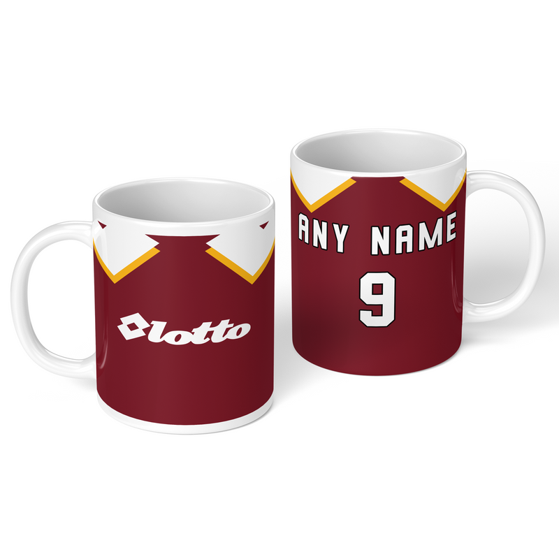 personalised northampton 1995 personalised kit ceramic mug name number