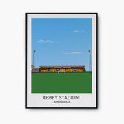 Abbey Stadium Poster