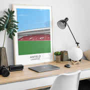 liverpool anfield stadium poster