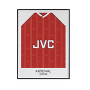 Arsenal 1988 Home Kit Print