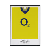 Arsenal 2003 Away Kit Print