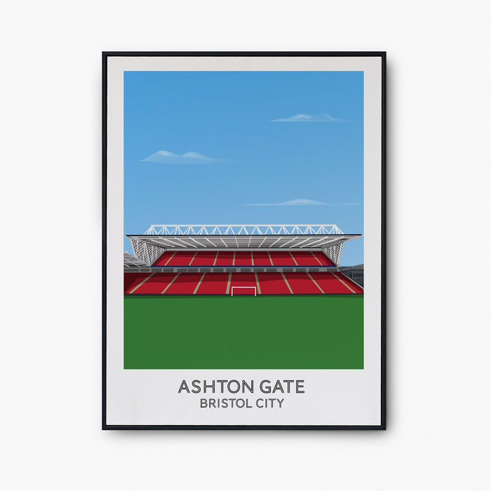 Ashton Gate Poster - Goal Prints
