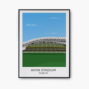 Aviva Stadium Poster - Goal Prints