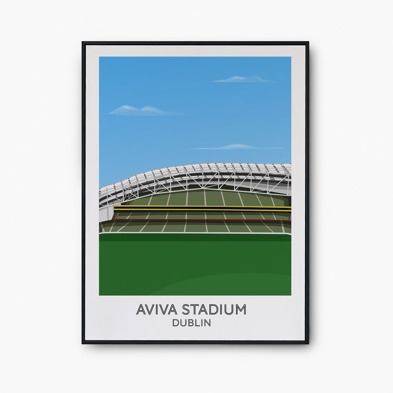 Aviva Stadium Poster - Goal Prints