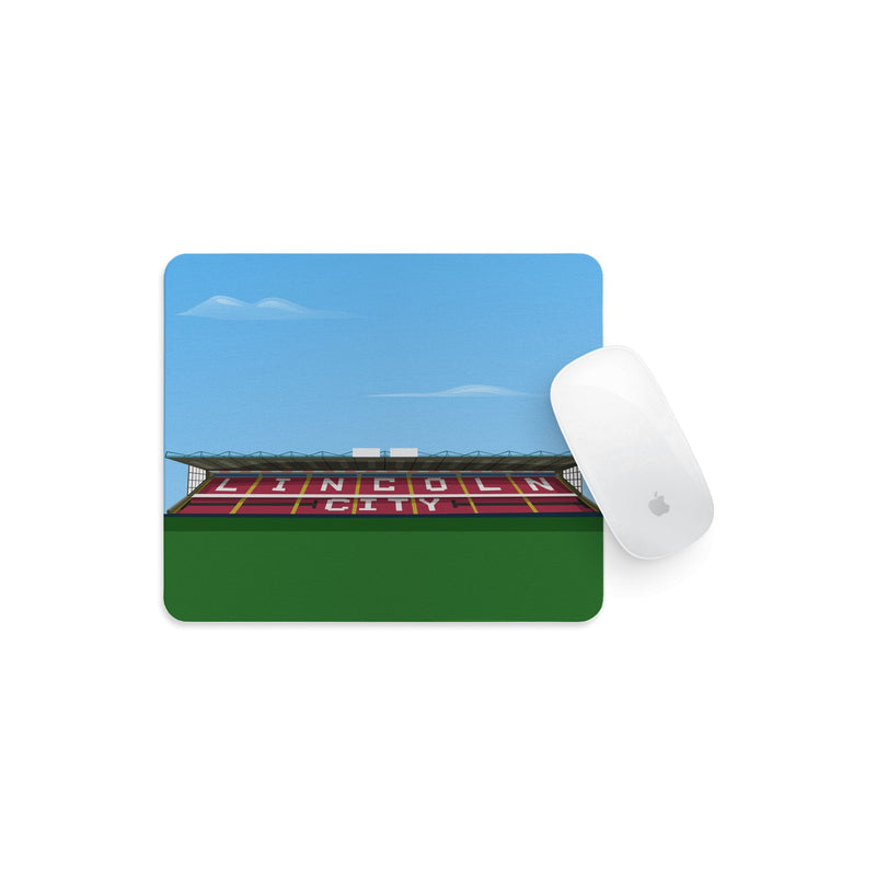 lner stadium vector art mouse mat lincoln city gift