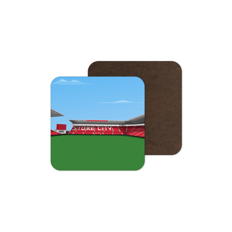 bet365 stadium vector art coaster stoke city gift