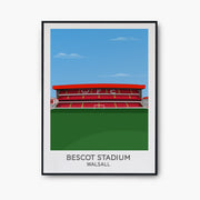 Bescot Stadium Poster - Goal Prints
