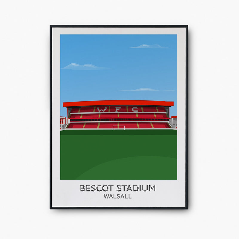 Bescot Stadium Poster - Goal Prints
