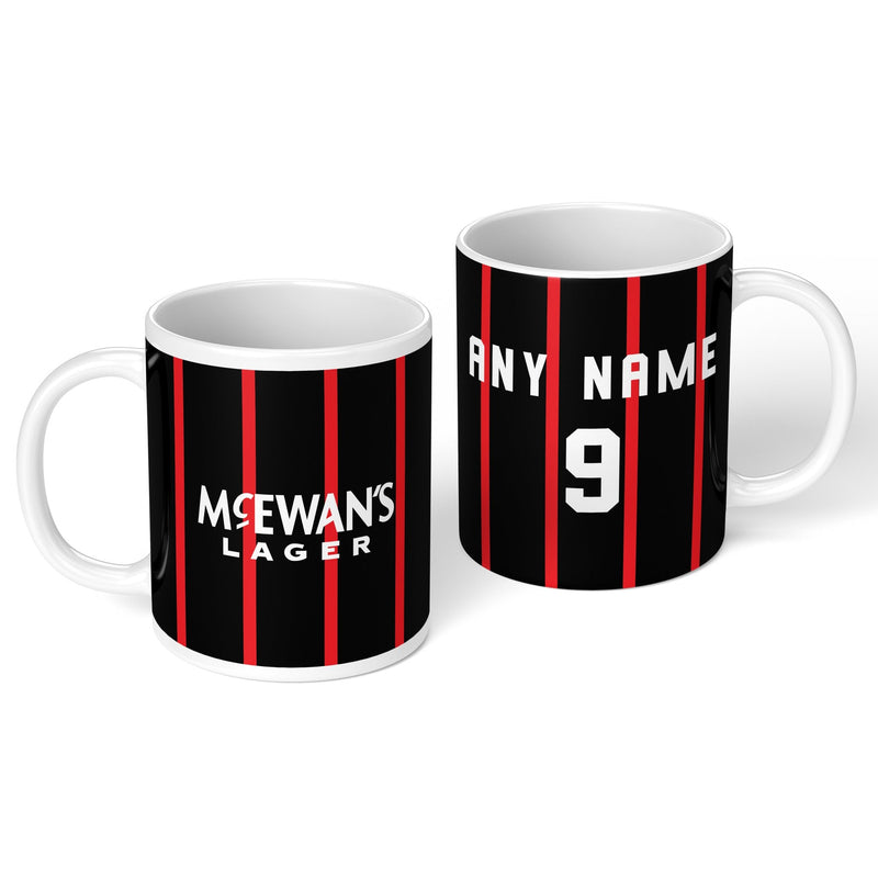 personalised blackburn 1994 away personalised kit ceramic mug name number