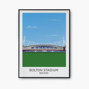 Bolton Stadium Poster - Goal Prints