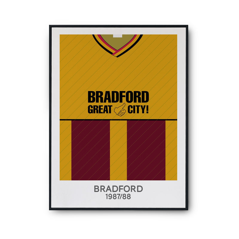 Bradford 1987 Retro Print