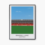 Bramall Lane Poster - Goal Prints