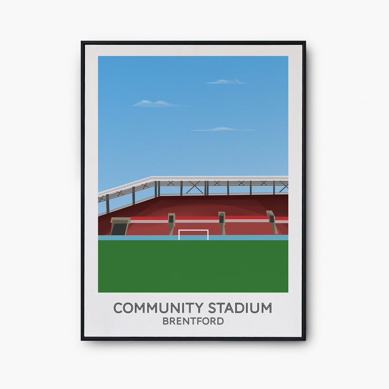 Brentford Community Stadium Poster - Goal Prints