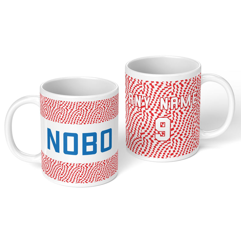 personalised brighton 1989 personalised kit ceramic mug name number