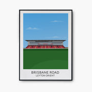 Brisbane Road Poster - Goal Prints