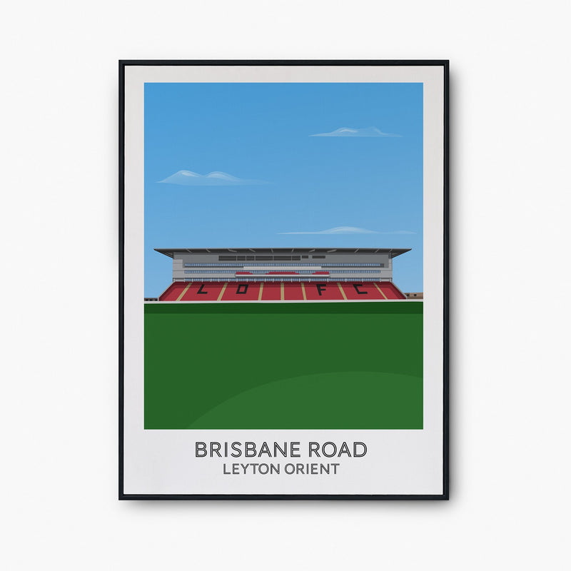 Brisbane Road Poster - Goal Prints