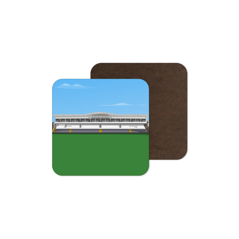 memorial stadium vector art coaster bristol rovers gift