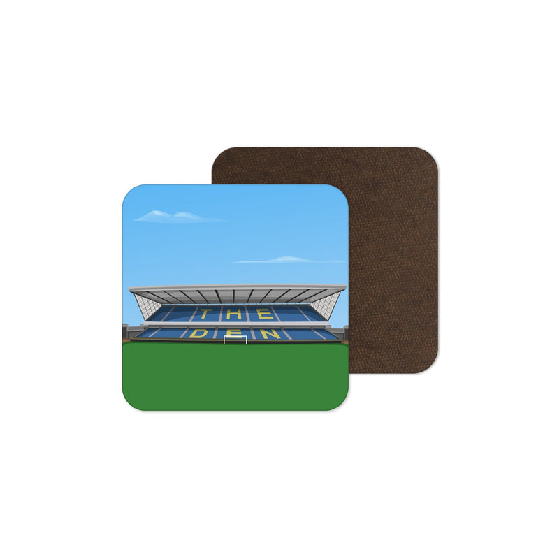 the den stadium vector art coaster millwall gift