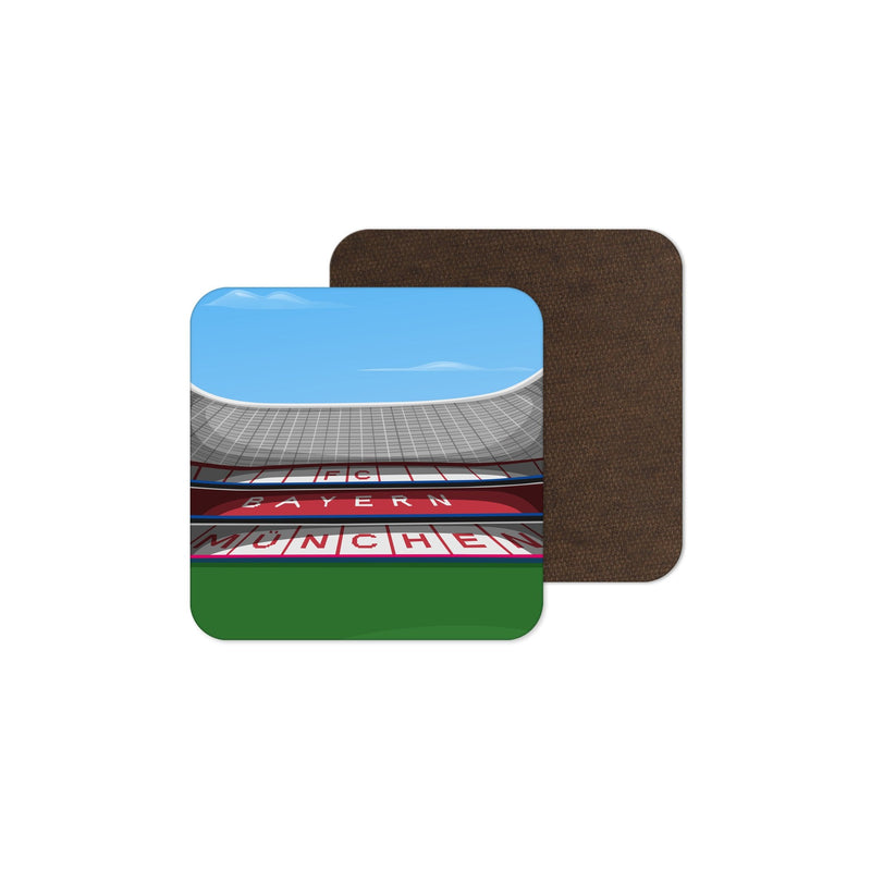 allianz arena stadium vector art coaster bayern munich gift