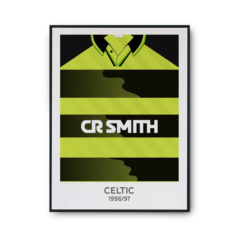 Celtic 1996 Retro Print
