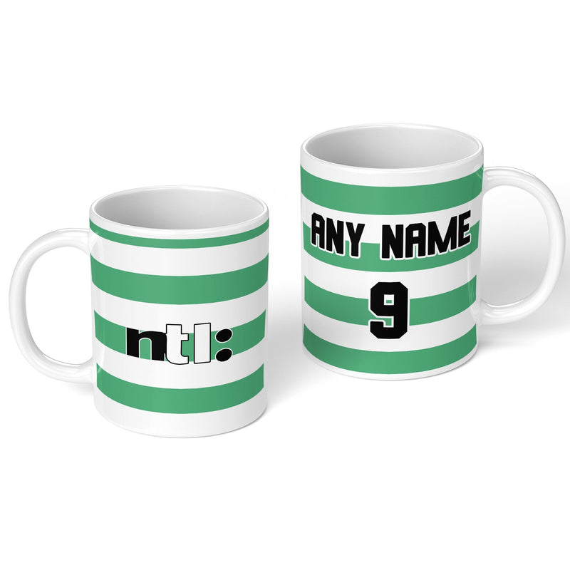 personalised celtic 2002 personalised kit ceramic mug name number