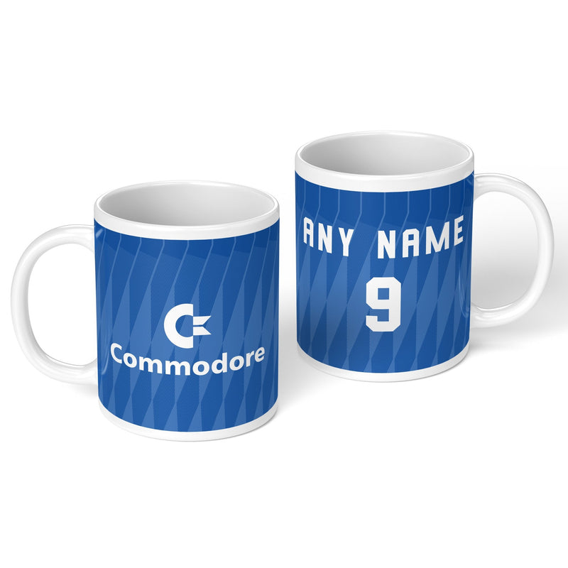 personalised chelsea 1989 personalised kit ceramic mug name number