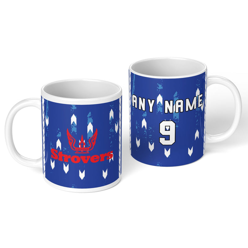 personalised colchester 1993 personalised kit ceramic mug name number