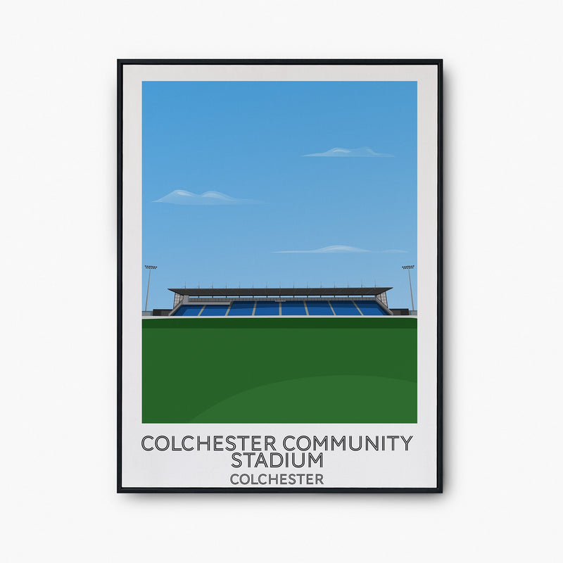Colchester Community Stadium Poster - Goal Prints