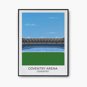 Coventry Arena Poster - Goal Prints