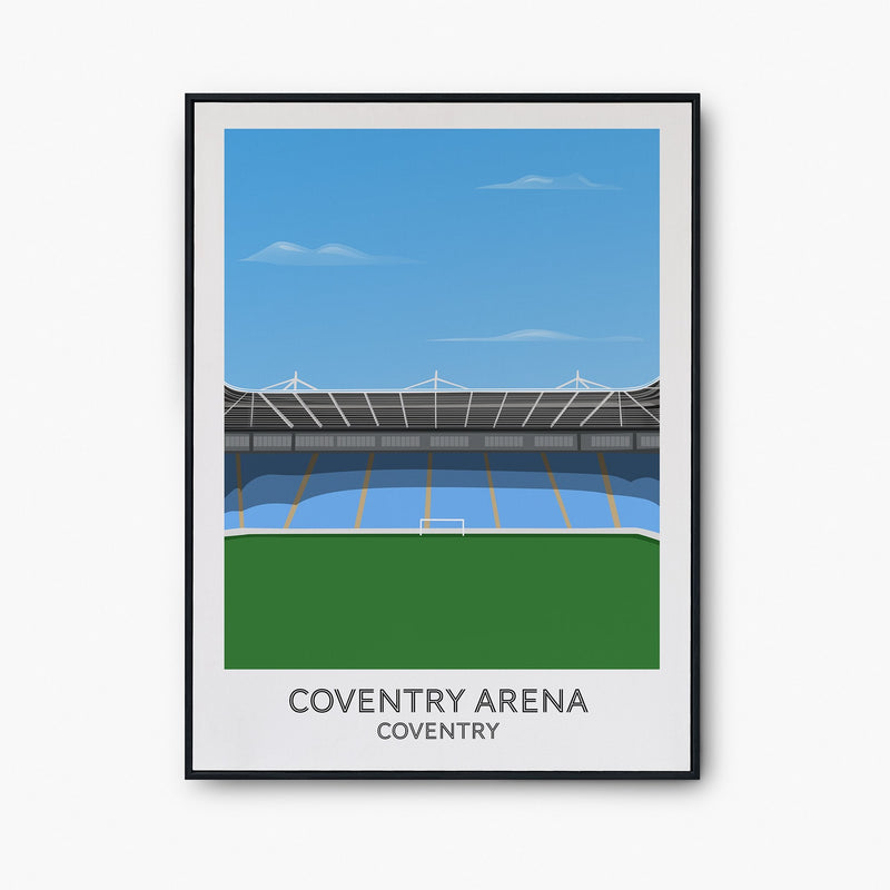 Coventry Arena Poster - Goal Prints