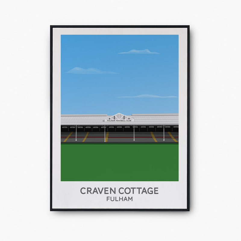 Craven Cottage Poster - Goal Prints
