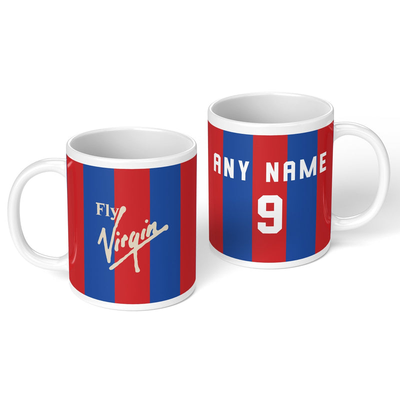 personalised crystal palace 1988 personalised kit ceramic mug name number