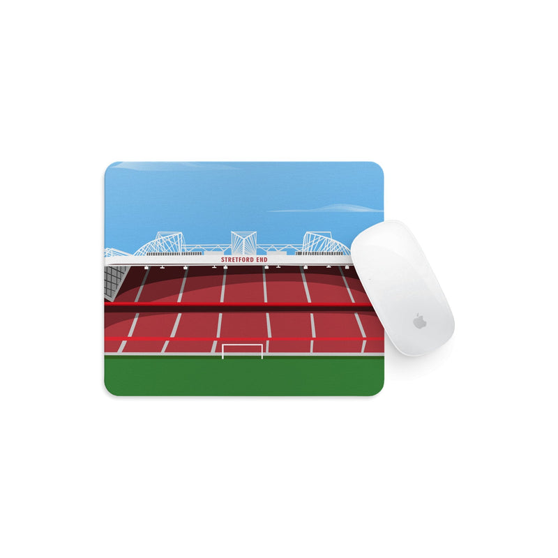 old trafford stadium vector art mouse mat manchester united gift