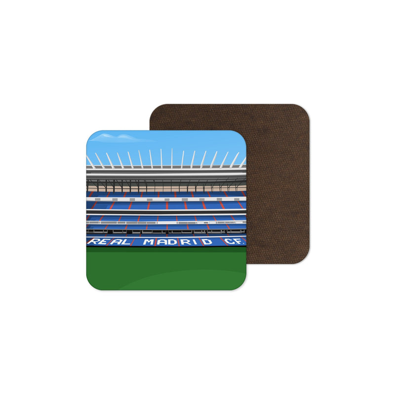 santiago bernabéu stadium vector art coaster real madrid gift