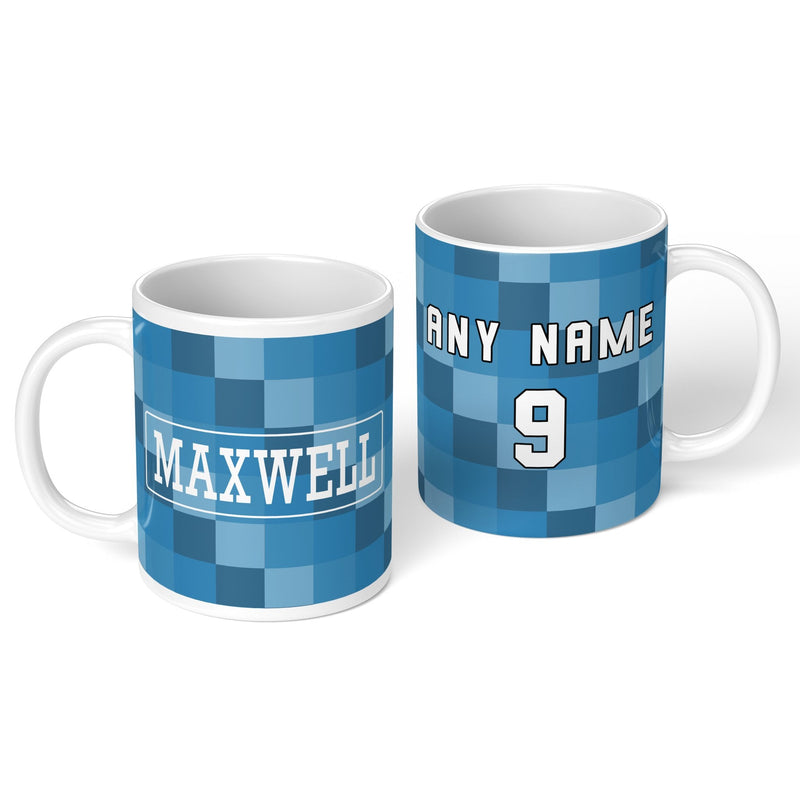 personalised derby 1987 personalised kit ceramic mug name number